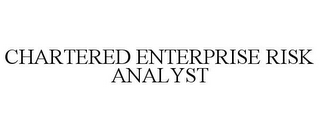 CHARTERED ENTERPRISE RISK ANALYST