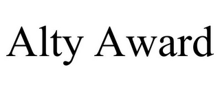 ALTY AWARD
