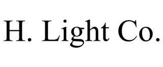 H. LIGHT CO.