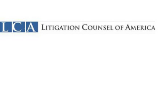 LCA LITIGATION COUNSEL OF AMERICA