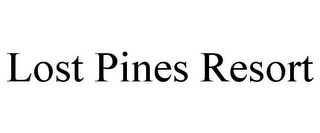 LOST PINES RESORT