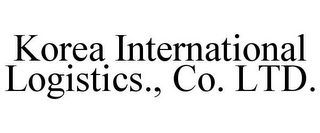 KOREA INTERNATIONAL LOGISTICS., CO. LTD.