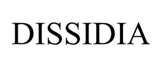 DISSIDIA