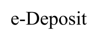 E-DEPOSIT