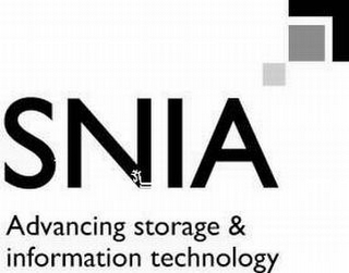 SNIA ADVANCING STORAGE & INFORMATION TECHNOLOGY