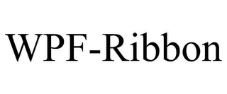 WPF-RIBBON