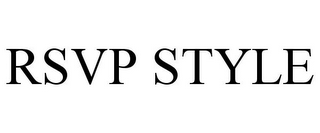 RSVP STYLE