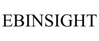 EBINSIGHT