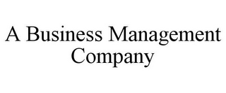 A BUSINESS MANAGEMENT COMPANY