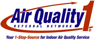 AIR QUALITY 1 REFERRAL NETWORK YOUR 1-STOP-SOURCE FOR INDOOR AIR QUALITY SERVICE