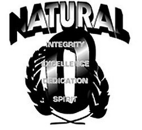 NATURAL O INTEGRITY EXCELLENCE DEDICATION SPIRIT