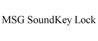 MSG SOUNDKEY LOCK