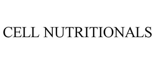 CELL NUTRITIONALS