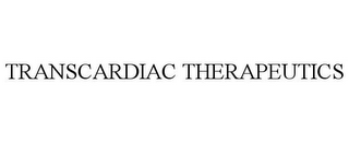 TRANSCARDIAC THERAPEUTICS