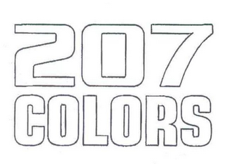 207 COLORS
