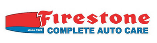 FIRESTONE COMPLETE AUTO CARE SINCE 1926