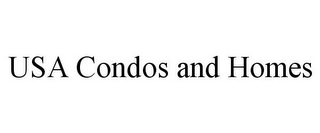 USA CONDOS AND HOMES