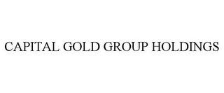 CAPITAL GOLD GROUP HOLDINGS