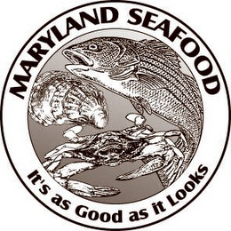 MARYLAND SEAFOOD IT'S AS GOOD AS IT LOOKS