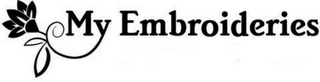MY EMBROIDERIES