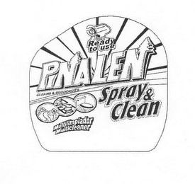 PINALEN SPRAY & CLEAN CLEANS & DEODORIZES MULTILIMPIADOR MULTICLEANER READY TO USE