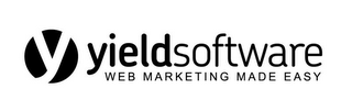 Y YIELDSOFTWARE WEB MARKETING MADE EASY