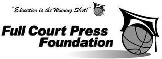 FULL COURT PRESS FOUNDATION "EDUCATION IS THE WINNING SHOT"