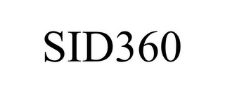 SID360