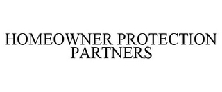 HOMEOWNER PROTECTION PARTNERS