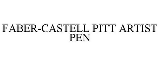 FABER-CASTELL PITT ARTIST PEN