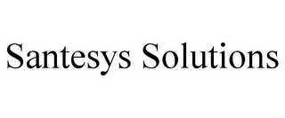 SANTESYS SOLUTIONS