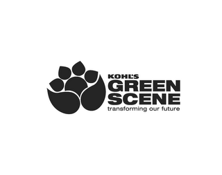 KOHL'S GREEN SCENE TRANSFORMING OUR FUTURE
