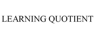 LEARNING QUOTIENT