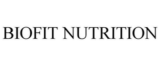 BIOFIT NUTRITION