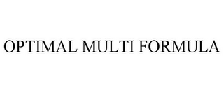 OPTIMAL MULTI FORMULA