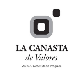 LA CANASTA DE VALORES AN ADS DIRECT MEDIA PROGRAM