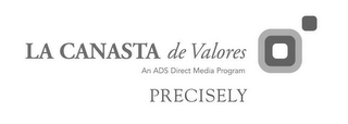 LA CANASTA DE VALORES AN ADS DIRECT MEDIA PROGRAM PRECISELY