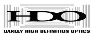 HDO OAKLEY HIGH DEFINITION OPTICS