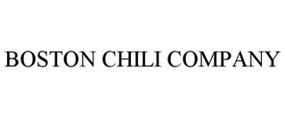 BOSTON CHILI COMPANY