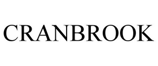 CRANBROOK