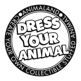 ANIMALAND DRESS YOUR ANIMAL CREATE YOUR OWN COLLECTIBLE STUFFED ANIMAL