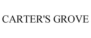 CARTER'S GROVE