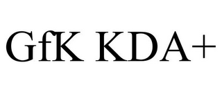 GFK KDA+