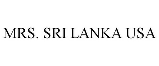 MRS. SRI LANKA USA