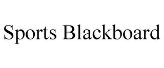 SPORTS BLACKBOARD
