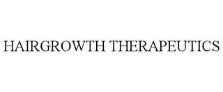 HAIRGROWTH THERAPEUTICS