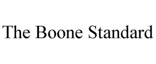 THE BOONE STANDARD