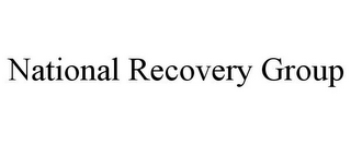 NATIONAL RECOVERY GROUP