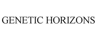 GENETIC HORIZONS
