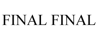 FINAL FINAL